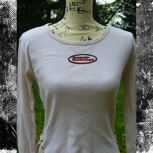 Harley Davidson Womens Long Sleeve Shirt Adjustabl